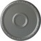 Ekena Millwork Odessa Bead & Barrel Ceiling Medallion (Fits Canopies up to 5"), 19 3/4"OD x 1 3/8"P, Silver CM20ODSLS - alternate 1